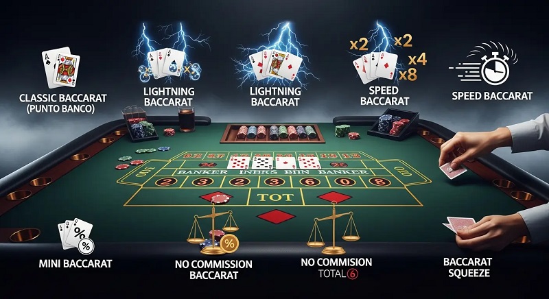 Phân Tích Và So Sánh House Edge Giữa Cửa Banker Và Player Trong Baccarat